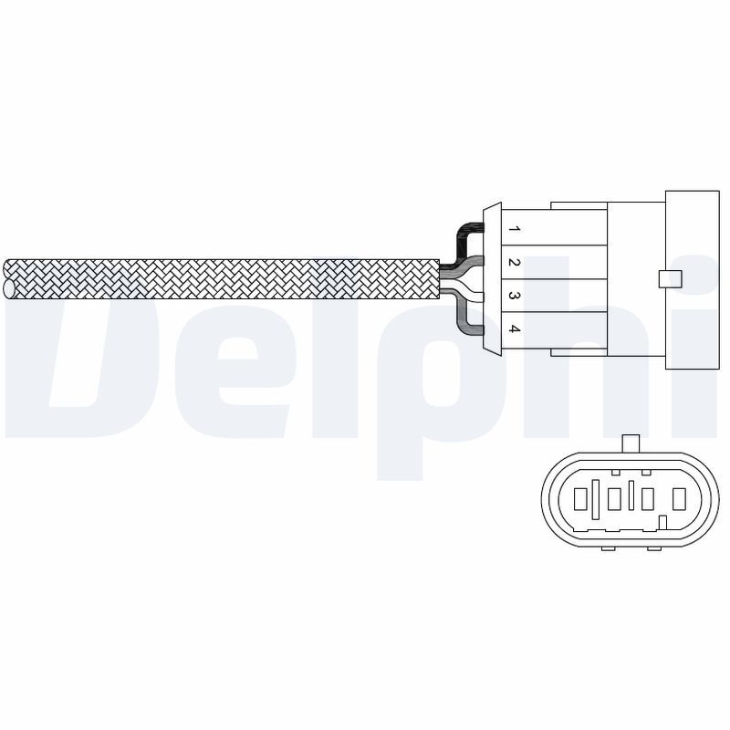 Кисневий датчик, Delphi ES20344-12B1