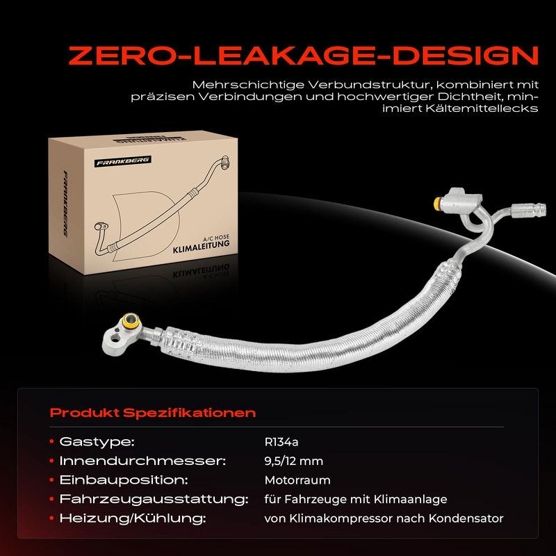 Frankberg 5481FB0031958 High/Low-pressure Line, air conditioning