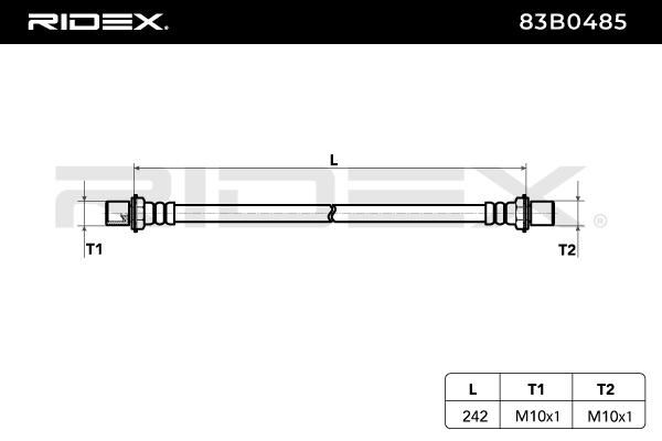 спирачен маркуч RIDEX