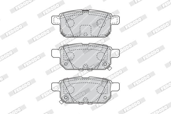 FERODO FDB4430 Brake Pad Set, disc brake