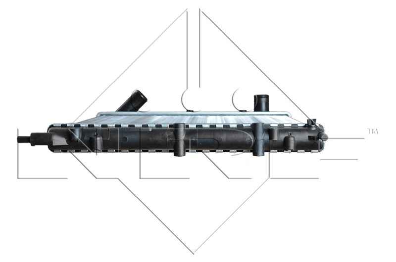 Радіатор, система охолодження двигуна, Nrf 58785