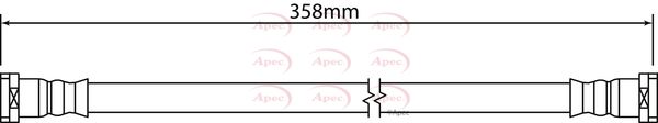 APEC Brake Hose HOS4239