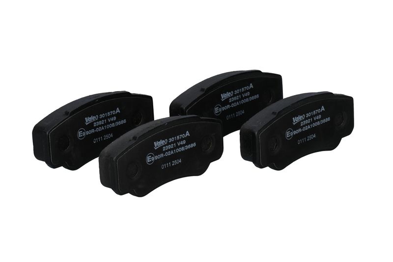 Piduriklotsi komplekt, ketaspidur, VALEO 301570A