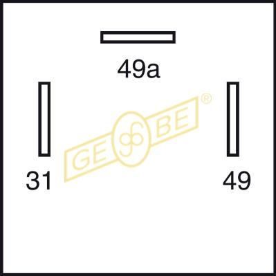 GEBE Centrale clignotante 9 9350 1