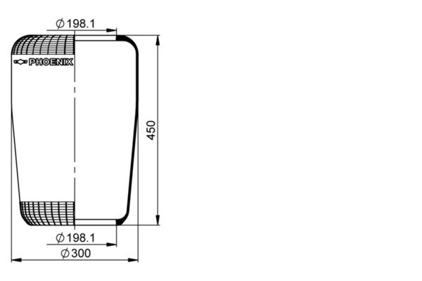 Mech, pneumatické odpružení 1 F 32 A