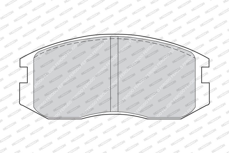 FERODO Plaquettes de frein à disque FDB759