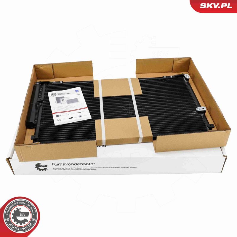 ESEN SKV 86SKV608 Condenser, air conditioning