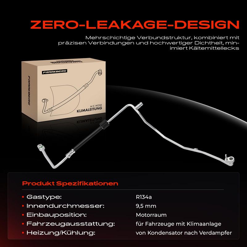 Frankberg 5481FB0029622 High/Low-pressure Line, air conditioning