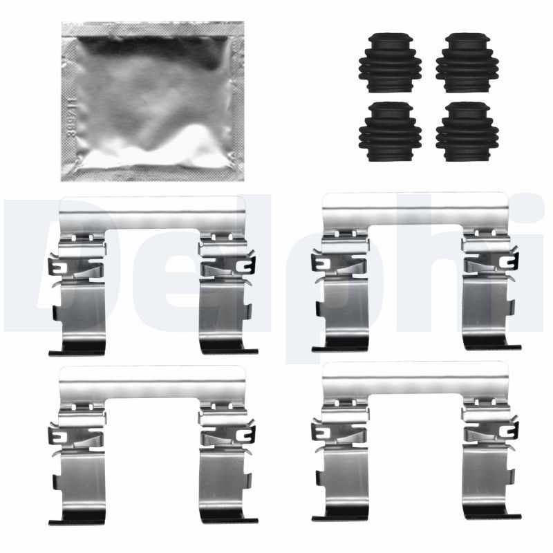 Lisakomplekt, ketaspiduriklotsid, DELPHI LX0847