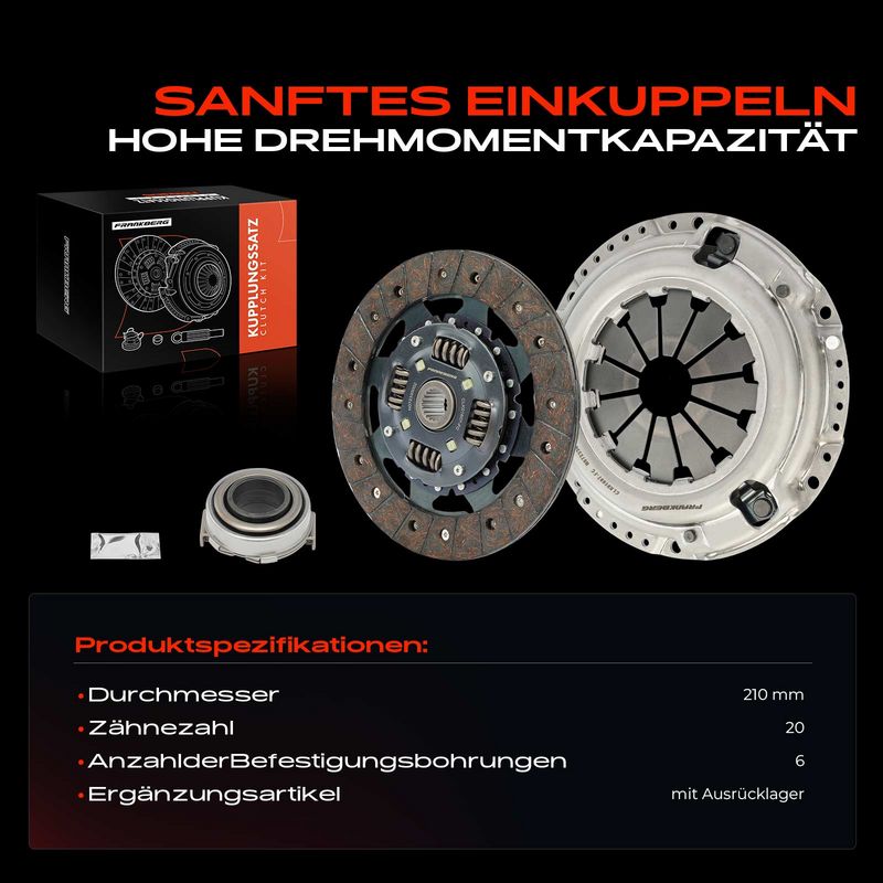 Frankberg 5481FB0037479 Clutch Kit
