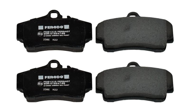 Bremsbelagsatz, Scheibenbremse