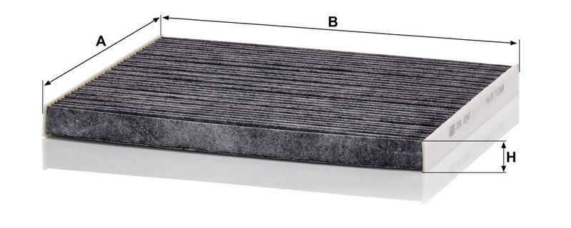 Filter, salongiõhk, MANN-FILTER CUK 2243