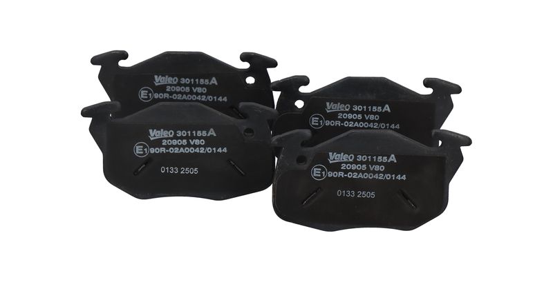 Sada brzdových destiček, kotoučová brzda 301155A