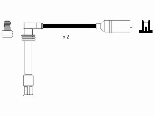 NGK 2348 Ignition Cable Kit