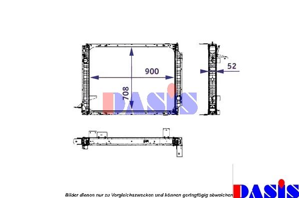 Chladič, chlazení motoru 550004N