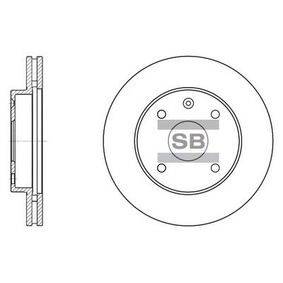 Гальмівний диск, Hi-Q SD3017