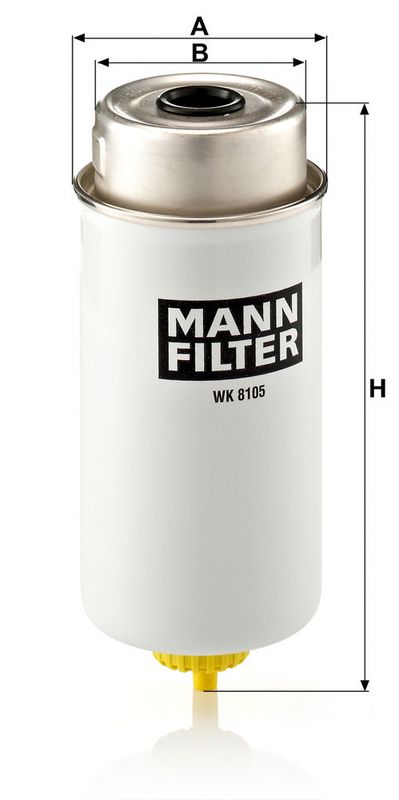 Kütusefilter, MANN-FILTER WK 8105