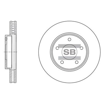 Гальмівний диск, Hi-Q SD4202