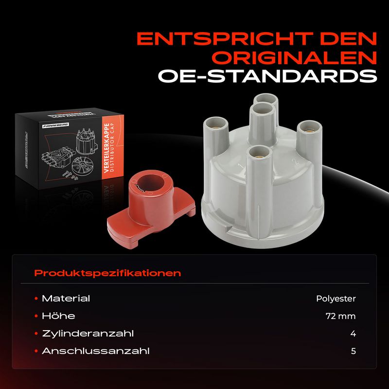 Frankberg 5481FB0059665 Ignition Distributor Cap