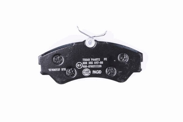 HELLA PAGID 8DB 355 017-881 Brake Pad Set, disc brake