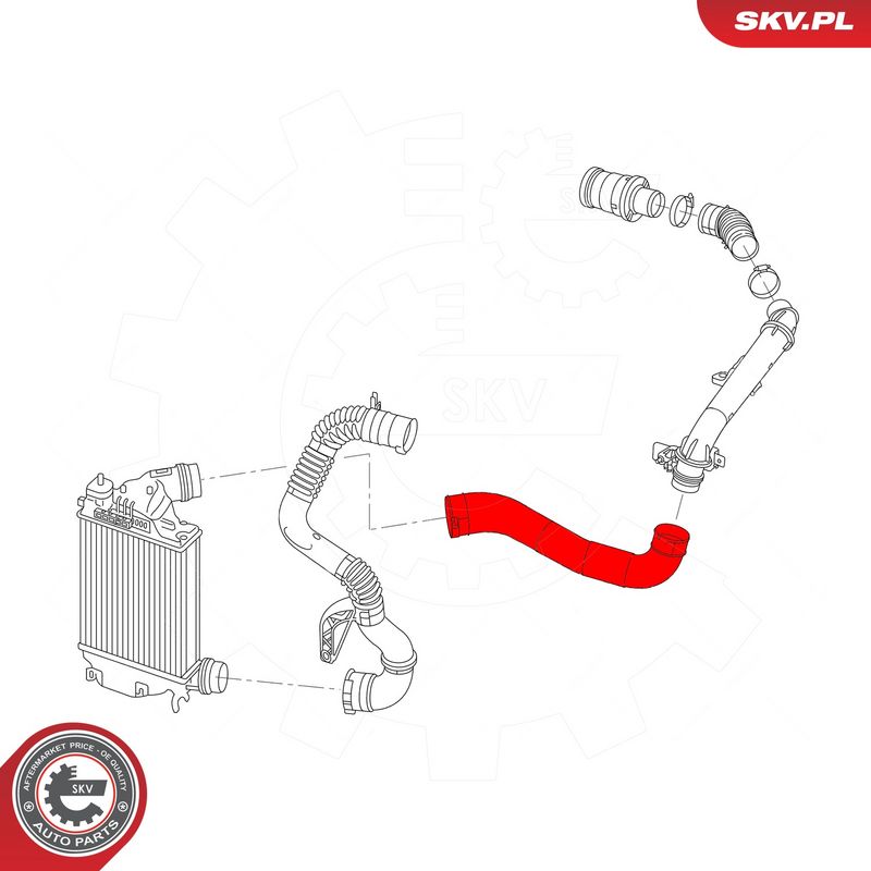 Laadimisõhu voolik, ESEN SKV 54SKV009