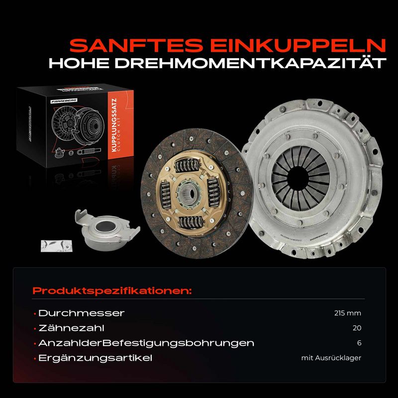 Frankberg 5481FB0028841 Clutch Kit