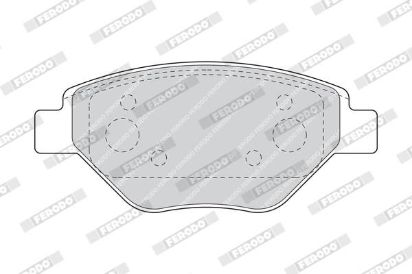 FERODO Plaquettes de frein à disque FDB1409