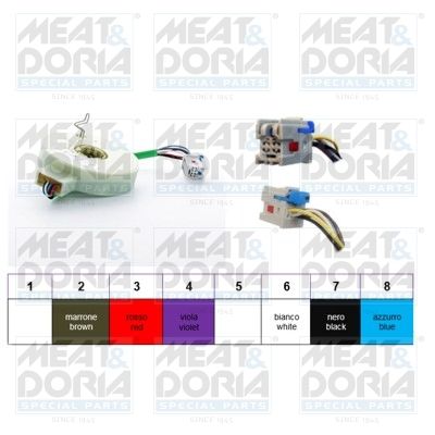 MEAT & DORIA Kormányelfordítás-érzékelő 93060