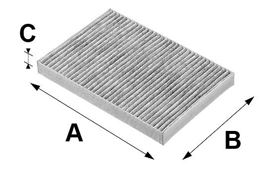 Filtr, vzduch v interiéru 698683