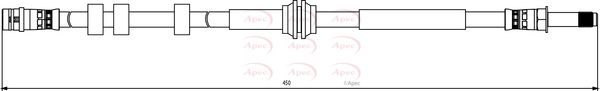 APEC Brake Hose HOS3842
