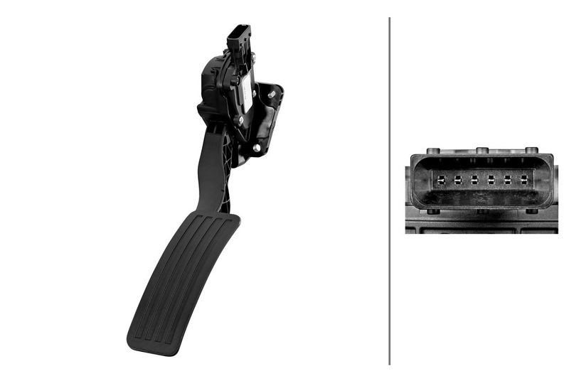 HELLA Sensor, accelerator pedal position 6PV 312 025-001