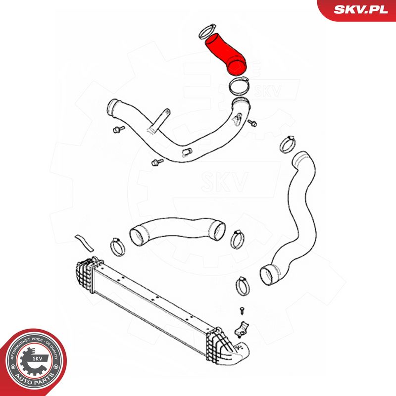 Laadimisõhu voolik, ESEN SKV 43SKV180