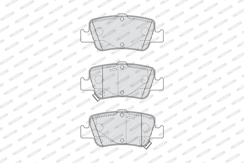 FERODO Plaquettes de frein à disque FDB4048