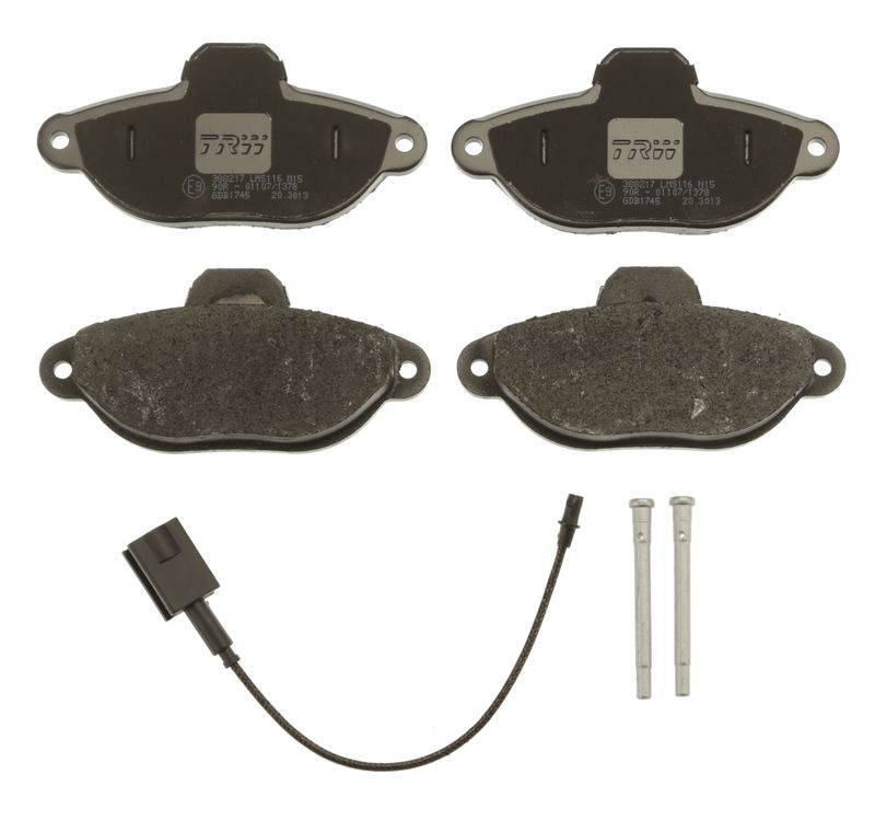 TRW GDB1745 Brake Pad Set, disc brake