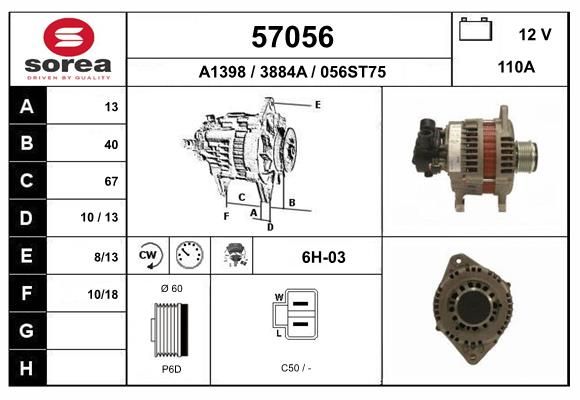 EAI generátor 57056