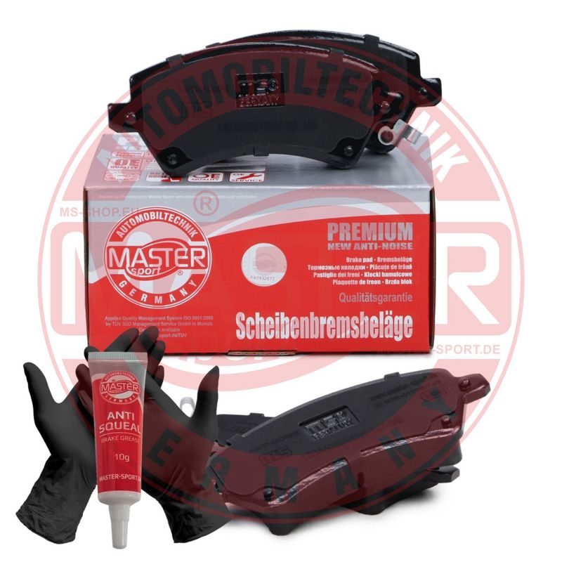 set placute frana,frana disc MASTER SPORT 13046058152N-SET-MS