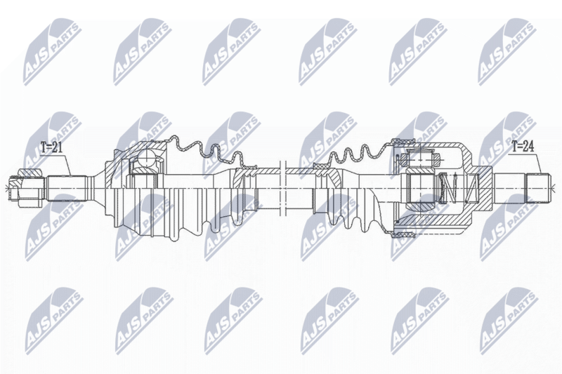 NTY hajtótengely NPW-CT-137