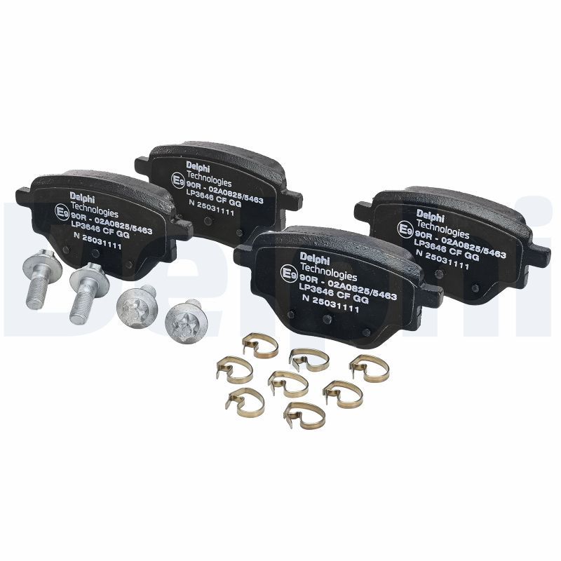 Set placute frana,frana disc LP3646 DELPHI