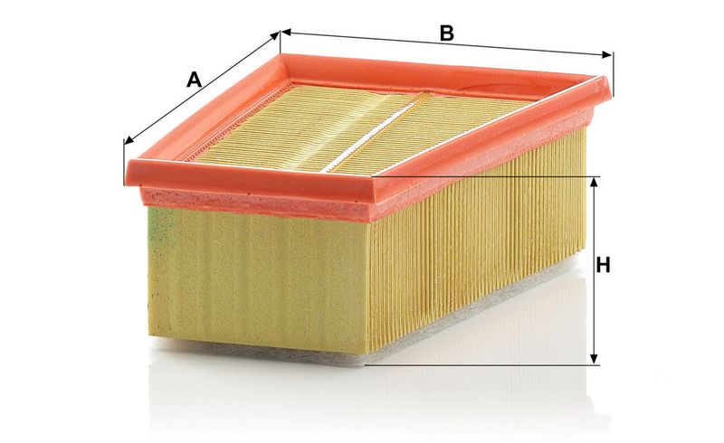 Õhufilter, MANN-FILTER C 1858, 2