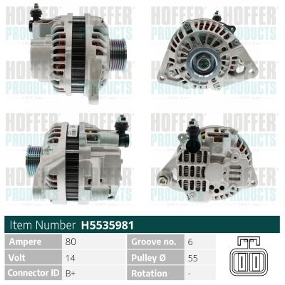 HOFFER generátor H5535981