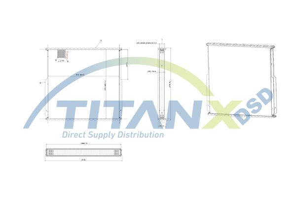 chladicí mřížka WX159011