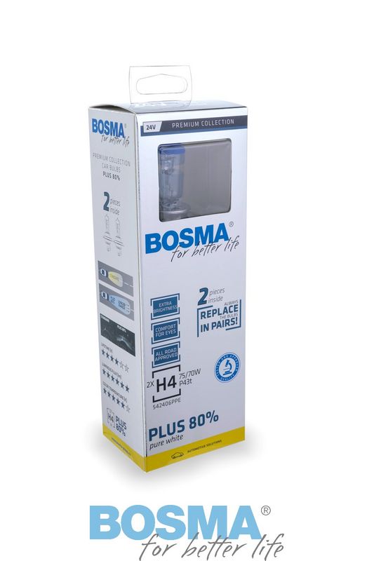 BOSMA 9723 - Lemputė H4 24V 75/70W