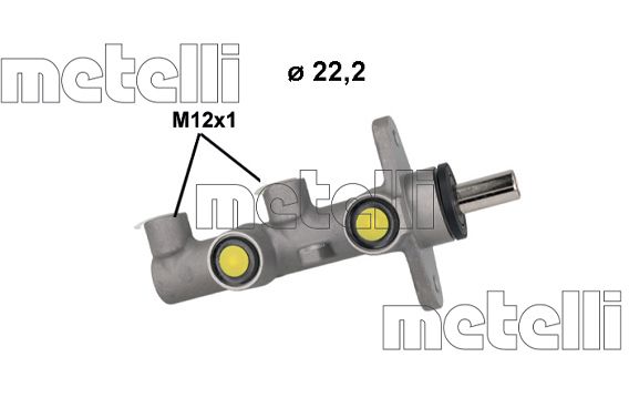 Головний гальмівний циліндр, Metelli 05-1207