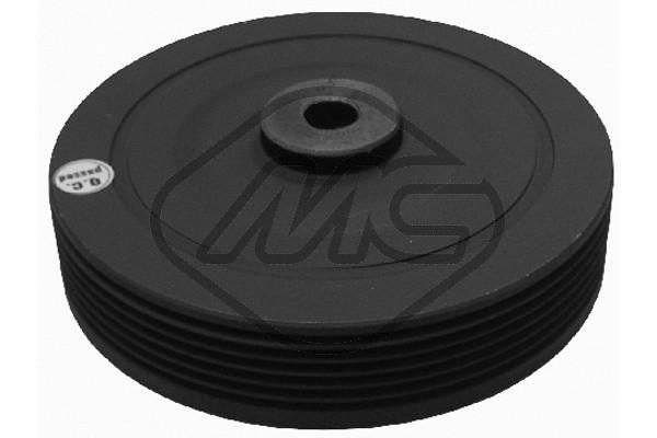 Poulie+vilebrequin METALCAUCHO 04664