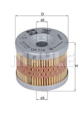 WILMINK GROUP olajszűrő WG1217263