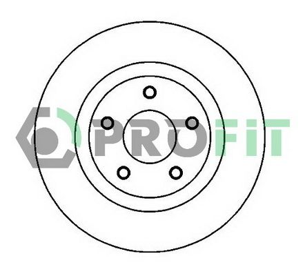 Гальмівний диск, Profit 5010-2019