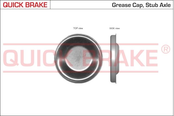 Запірний/захисний ковпачок, Quick Brake 9826