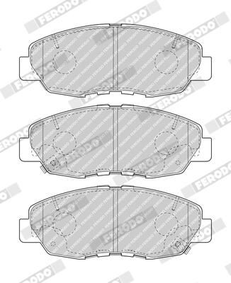FERODO FDB5022 Brake Pad Set, disc brake