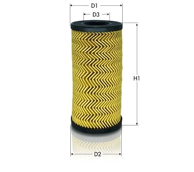 TECNECO FILTERS olajszűrő OL2184E