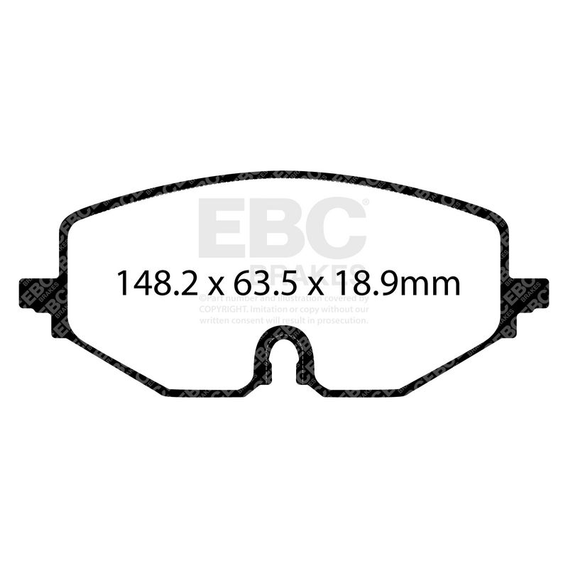 EBC Brakes Remblokkenset, schijfrem DP42439R
